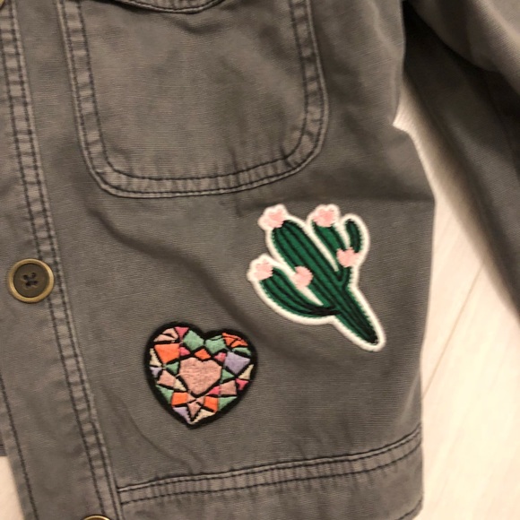 grey jean jacket - Picture 2 of 2